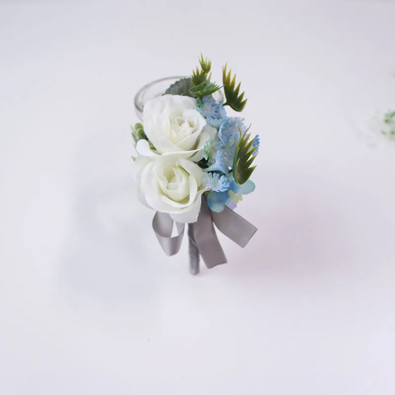 1   wedding boutonniere corsage marriage brooch pin (27)