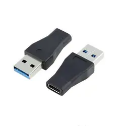 Черный удобный и порты разъёмы в состоянии USB 3,1 Тип C USB-C Женский USB 3,0 Мужской порты и разъёмы Разъем Адаптера