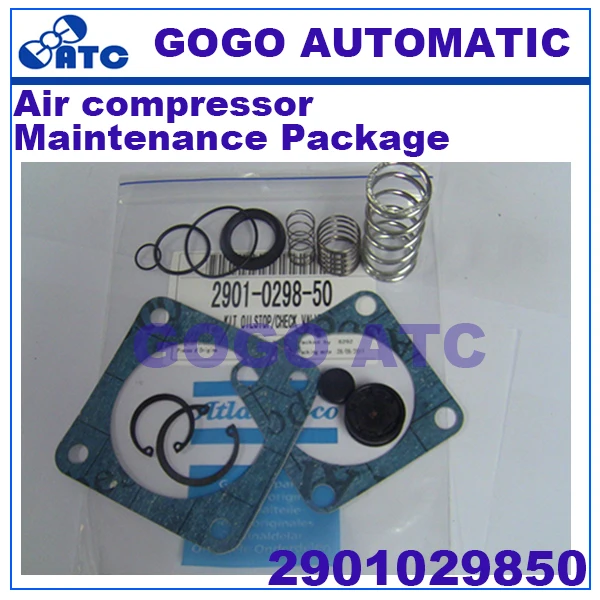 

High quality Maintenance Package 2901029850 Repair parts Air compressor Unloading kit valve maintenance package