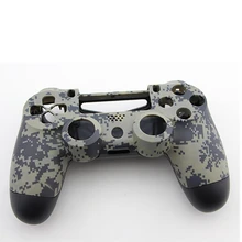Верхний и нижний матовый камуфляж Корпус чехла для Playstation 4 DS4 контроллер