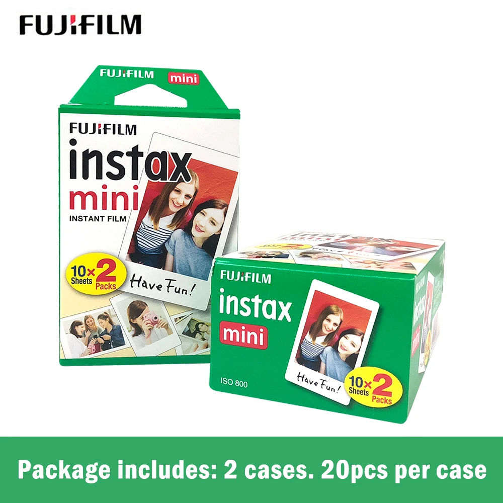 Оригинальная пленка Fujifilm 10-400 листов instax mini 9 8 пленок с белыми краями для моментальной печати mini 8 7s 25 50s 9 90 фотобумага для камеры