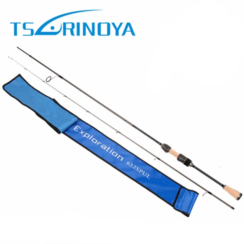 

Trulinoya Power 30T 1.89m Carbon Spinning Rod UL Power FUJI Ring Solid Tip Ultra Light Fishing Rod Fishing Pole Soft Cork Handle