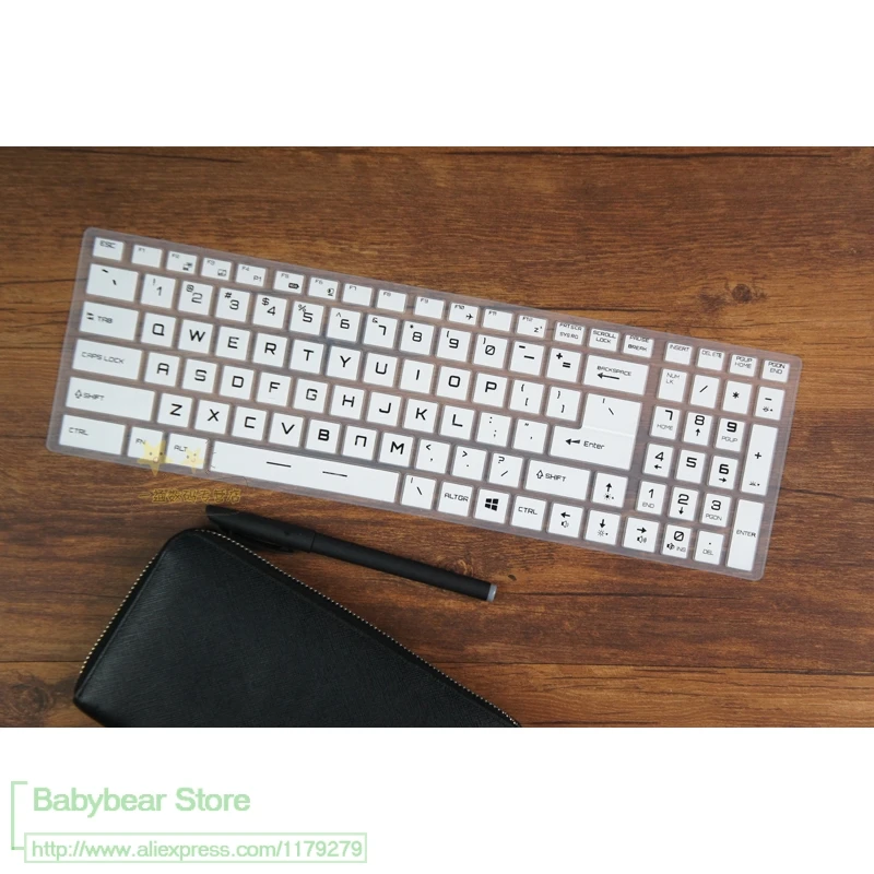 

17.3 15.6 Laptop Keyboard cover Protector for MSI GL72 GL72M GP72VR GL62m GS63VR GP 60 GS60 70 GE GT 62 72 GP62 GP72 GL62 GT62