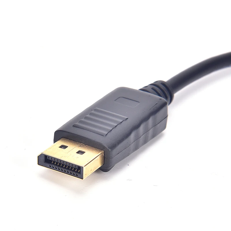 Черный Адаптер DP Male VGA Female Display Port кабель конвертер Displayport|Кабели VGA| |