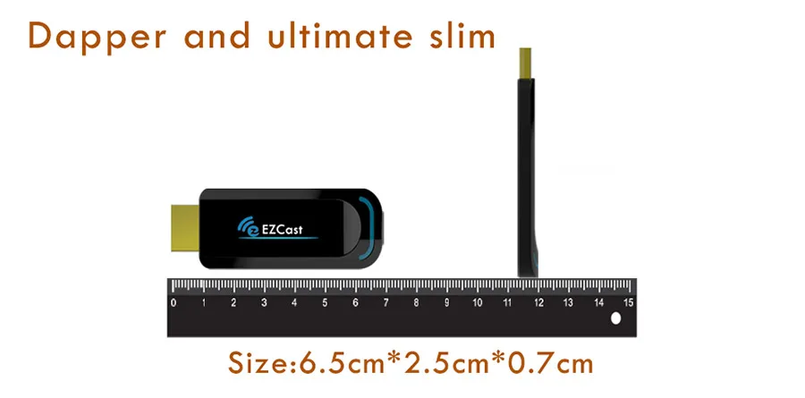 Ezcast 2,4G 5G Смарт ТВ палка беспроводной WiFi ключ Дисплей приемник HDMI 1080P Airplay Miracast для IOS Android