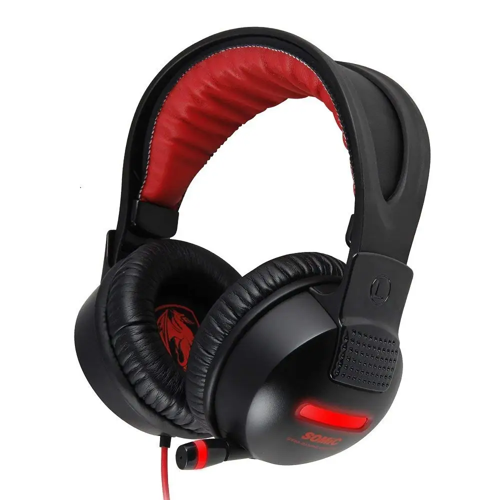 

Somic G956 7.1 Surround Gaming Headset USB with Scalable Microphone gaming headset freeshipping