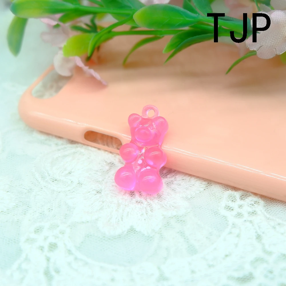 Каваи Медвежонок конфеты Подвески для DIY украшения Браслеты ожерелье серьги