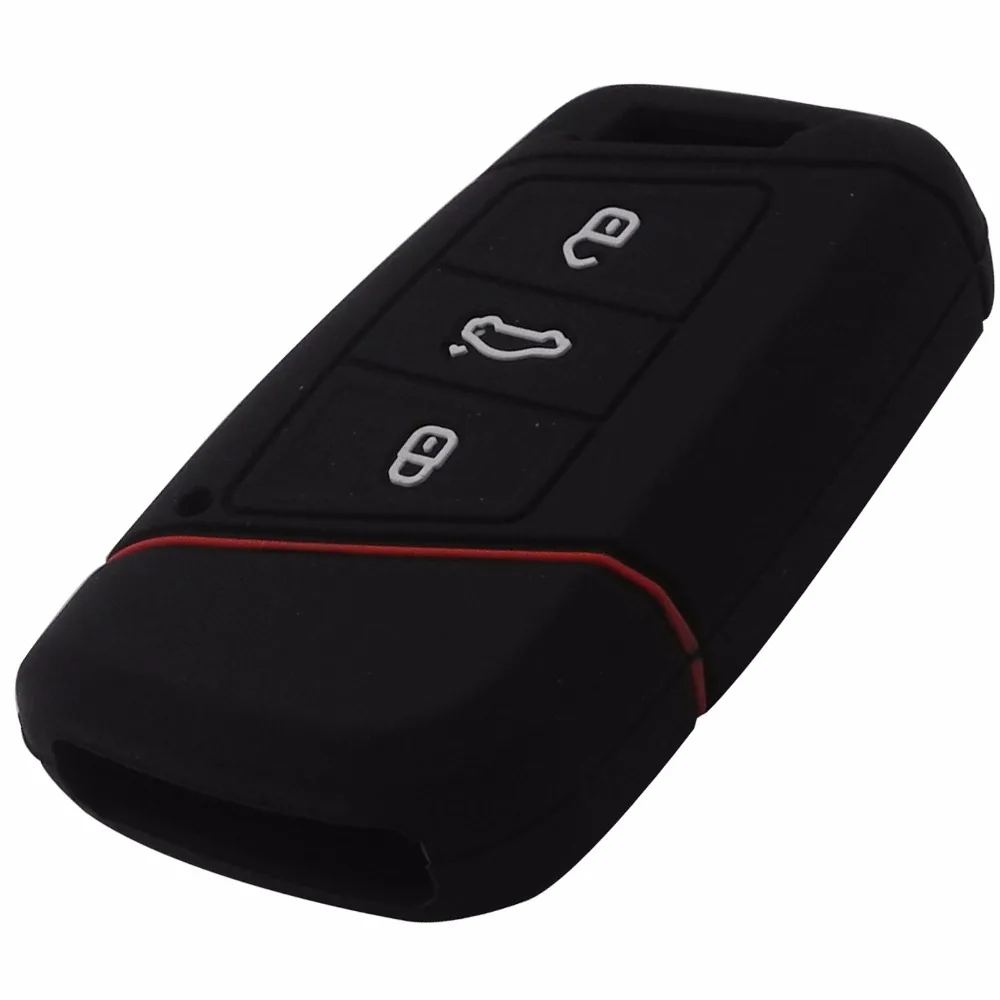 Jingyuqin 20p 3 BTNS дистанционный силиконовый автомобильный чехол для брелка с ключом