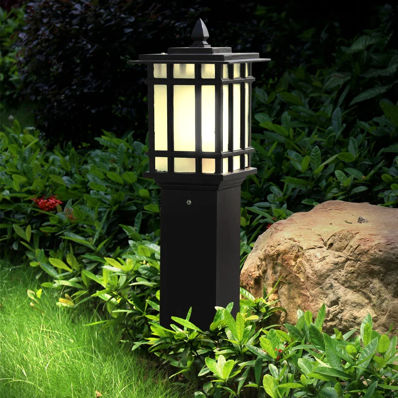 European style outdoor garden lamps American retro lawn lights