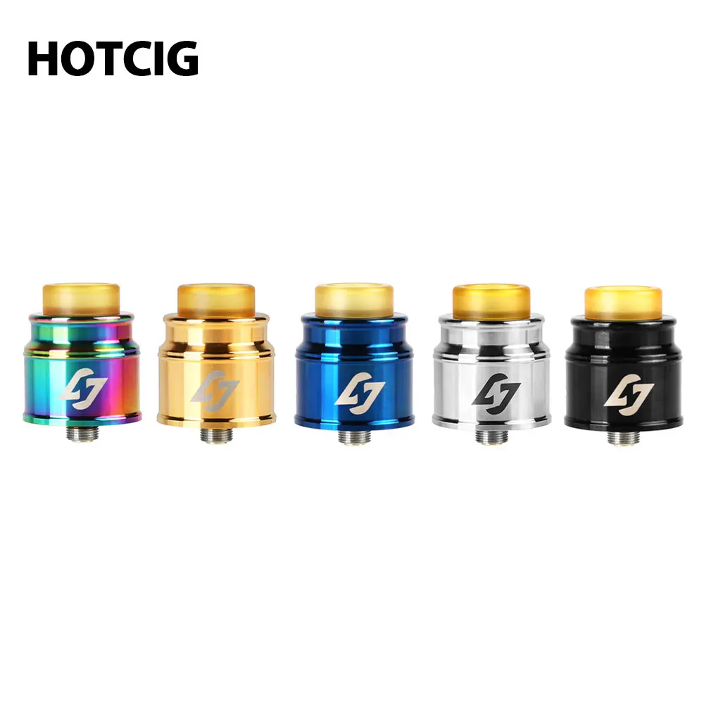 

Original Hotcig Hades BF RDA Bottom Feed Rebuildable Drip Atomizer Support Both Single & Dual Coil Deep Juice Well Vs Venus RDA