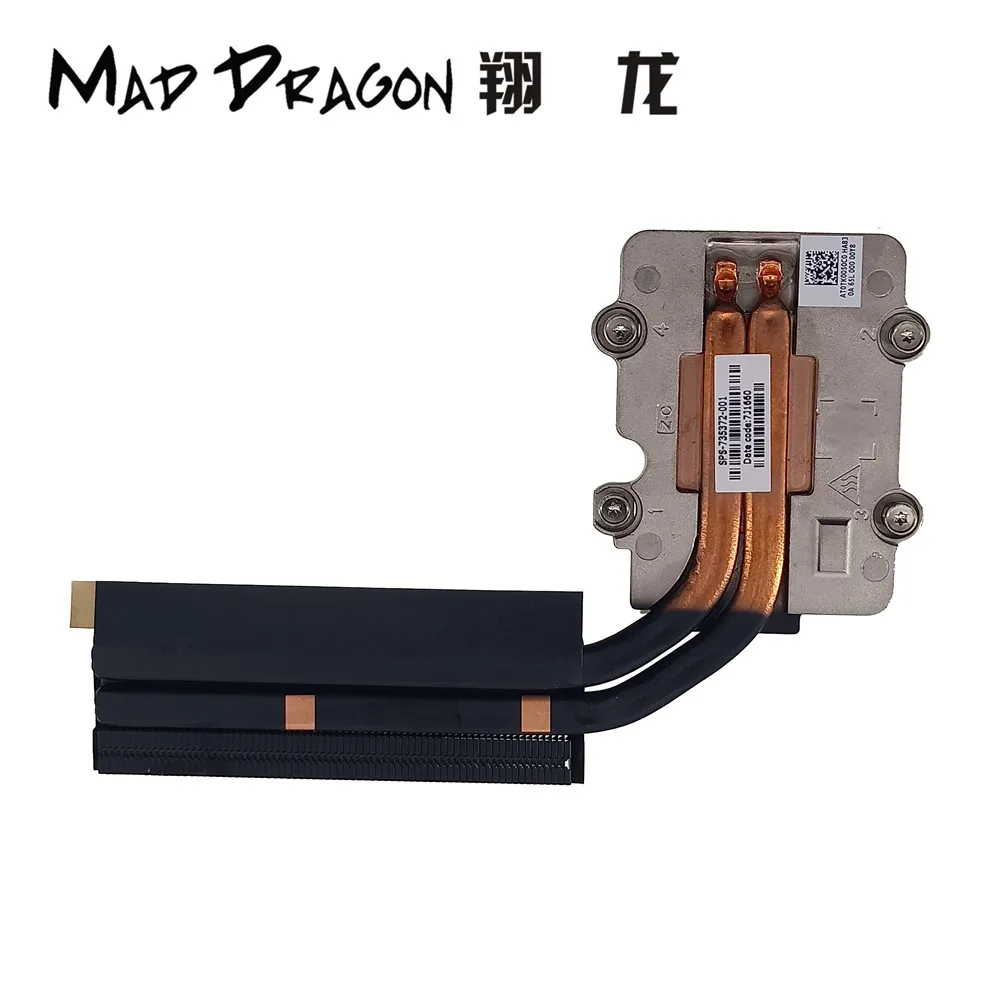 

MAD DRAGON Brand Laptop new CPU Processor heatsink Thermal module for HP ZBook 17 ZBOOK17 G2 CPU Heatsink 735372-001 AT0TK0050C0
