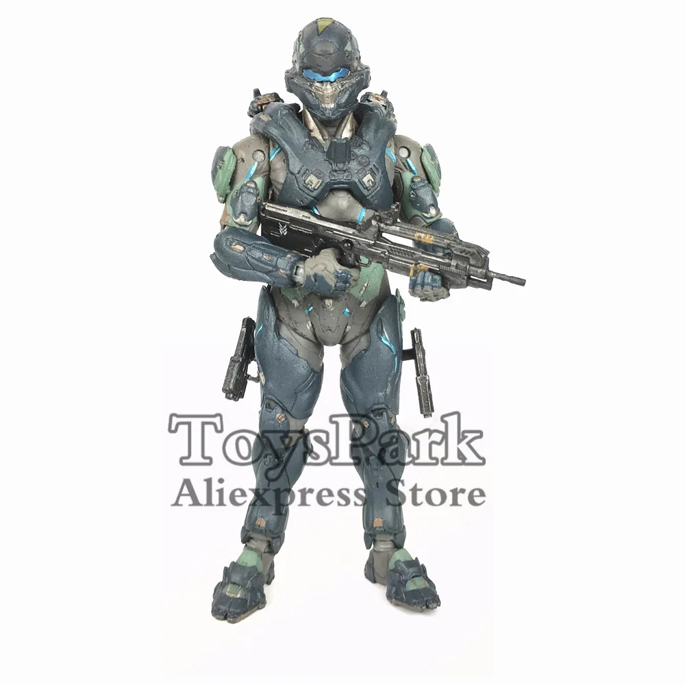 

Halo 5 Guardians Series 1 Spartan Locke 5" Action Figure Original Mcfarlane Toys Figuras Doll Collectible Loose