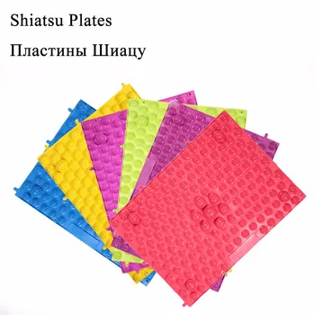 

2pcs/set Colorful Shiatsu Plate Foot Massage Mat TPE Acupressure Reflexology Super Pain Pressure Stimulate blood circulation