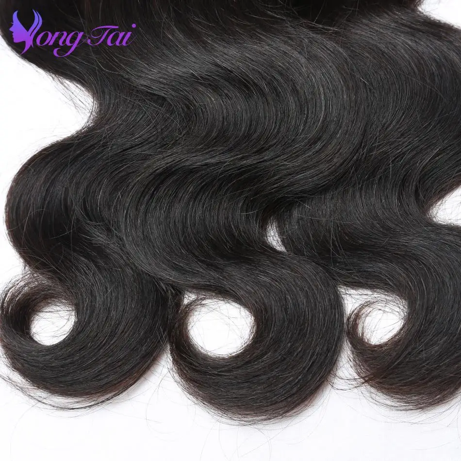 Объемные волнистые пучки перуанские волосы пучки Yongtai человеческие волосы для наращивания 3 шт./лот могут быть окрашены не реми волосы
