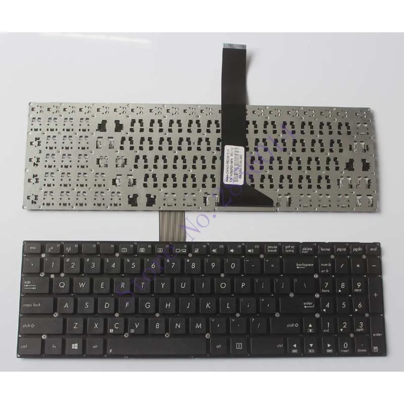 buy English FOR Asus FX550J FX550JD Pro550C Pro550CA Pro550CC Pro550L Pro550LD D551E D551EA D551L D551LB P552E laptop keyboard US