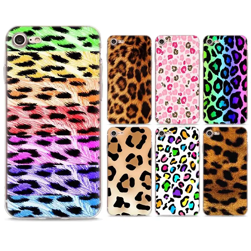 

Fashion Tiger Leopard Print Panther Silicone case cover for Apple iPhone 7 8 Plus 6 6s Plus 5 5s X XR XS MAX TPU Soft Phone case