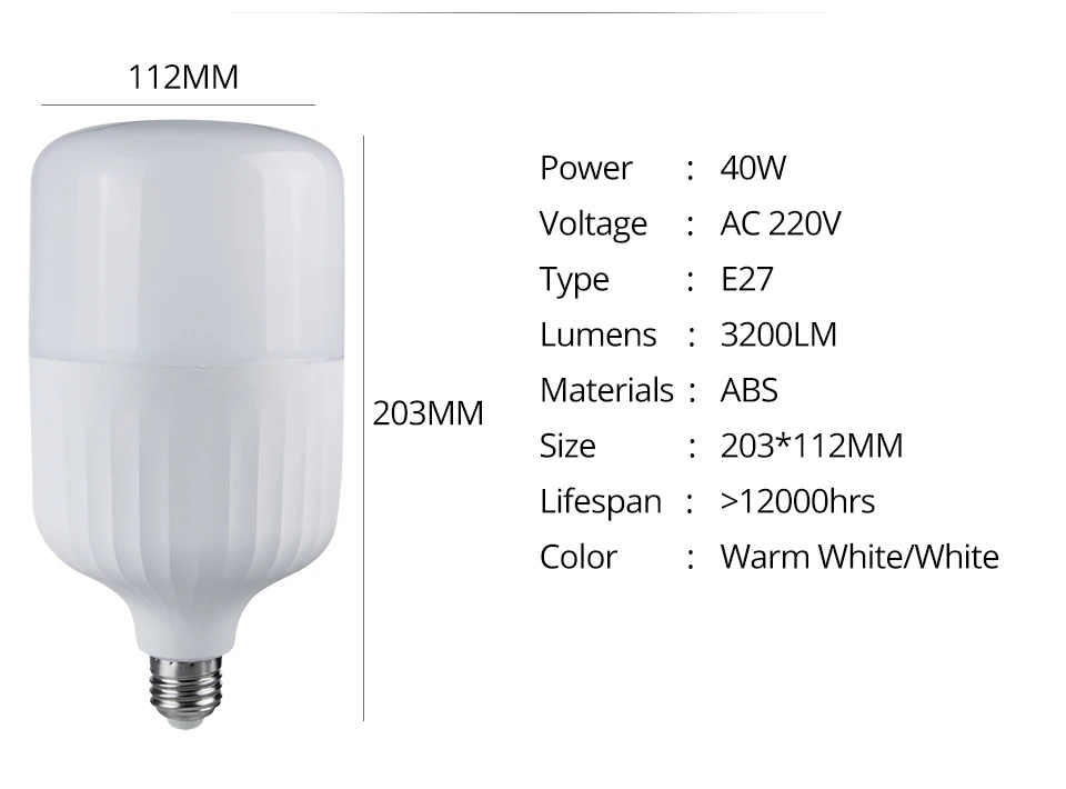LED Bulb Light 220v (10)