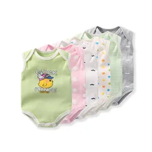 Infant Baby Romper Sleeveless Newborn Toddler Baby Boys Girl Casual Romper Jumpsuit Cotton Climb Clothes Infant Baby Romper Sleeveless Newborn Toddler Baby Boys Girl Casual Romper Jumpsuit Cotton Climb Clothes