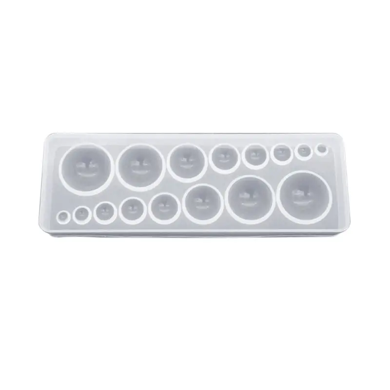 

Silicone Mold DIY Crystal Epoxy Resin Molds Time Stone Jewelry Making Crafts Round Handmade Cake Fondant Ornaments Tools