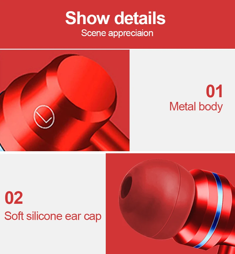 TOMKAS TPE Line Earphone for Phone 5 Color In-ear Earphones and Headphone Heavy Bass for Mobile Phone Clear Bass with Microphone