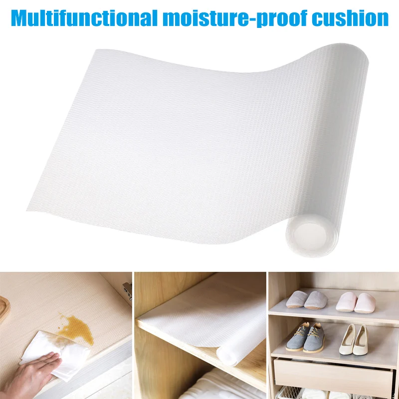 1 Pcs Drawer Liner Pad Mat Transparent Non Slip For Wardrobe
