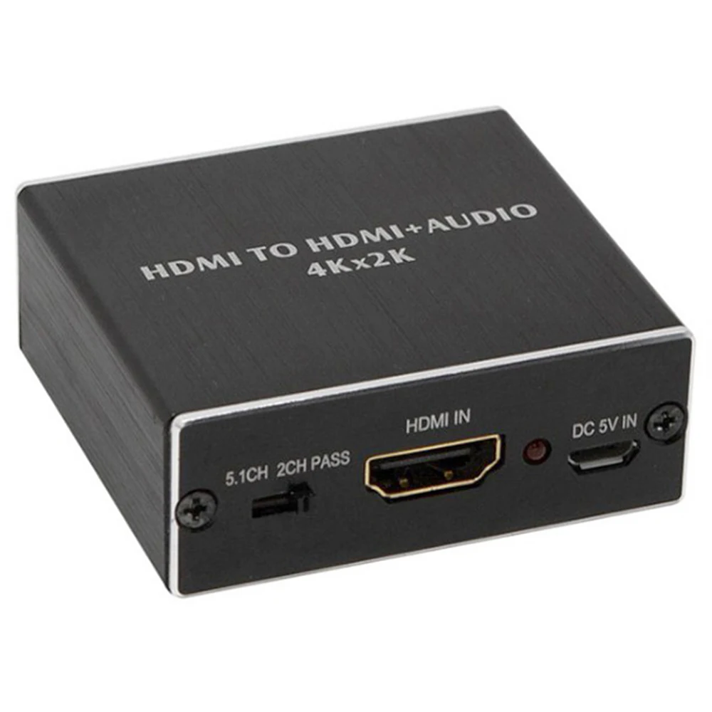 4K x 2K HDMI аудио экстрактор конвертер сплиттер в оптический TOSLINK SPDIF + 3 5 мм стерео