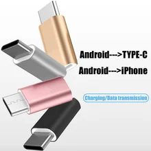 

2pcs Micro USB to TYPE-C Adapter TYPE C Phone Cable for iPhone X 5 6 7 8 for Huawei P9 P10 Mate 9 10 Samsung S8 S9 Plus Mi6 Mi5