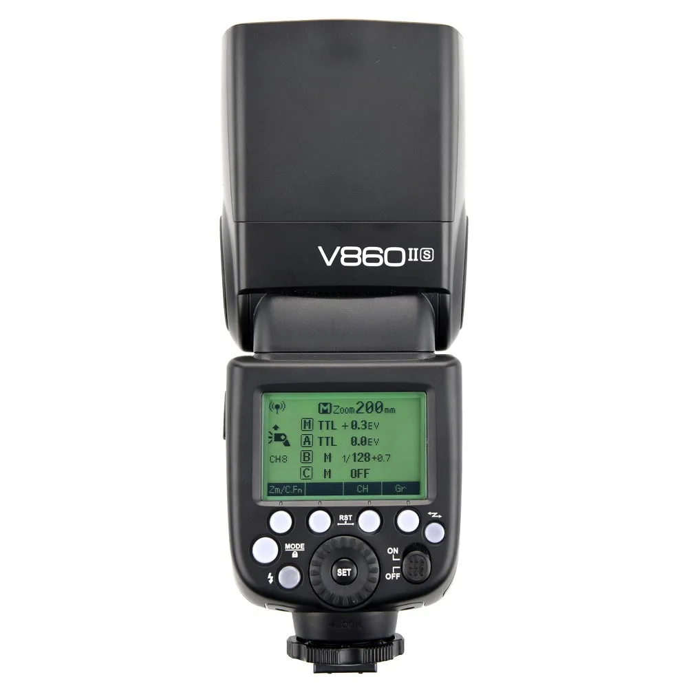 Godox Ving V860 II V860II Speedlite литий-ионный аккумулятор быстрая HSS вспышка для sony A7 A7S A7R для Nikon Canon для Olympus Fuji