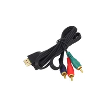 1 м HDMI Male-3RCA 3FT видео аудиокомпонент кабель конвертера концентратор 3-RCA AV патч-корд адаптер для HDTV VGA
