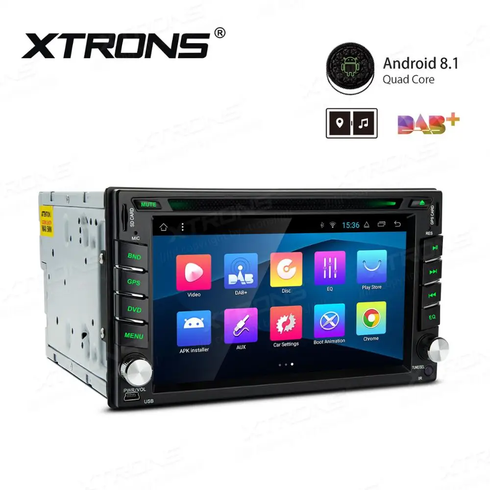Flash Deal 6.2" Android 8.1 OS Car DVD Multimedia Navigation GPS Radio for Nissan Sunny 2005-2007 & Micra 2002-2010 & Pathfinder 2005-2010 1