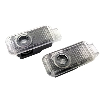 

2pcs Door Welcome Light For VW Passat B5 B5.5 Phaeton For Touareg LED Ghost Projector Car Decoration Lamp Lights