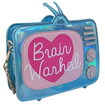 

Creative Funny Personality Tv Messenger Bag Girl Cute Cute Three-Dimensional Shoulder Bag