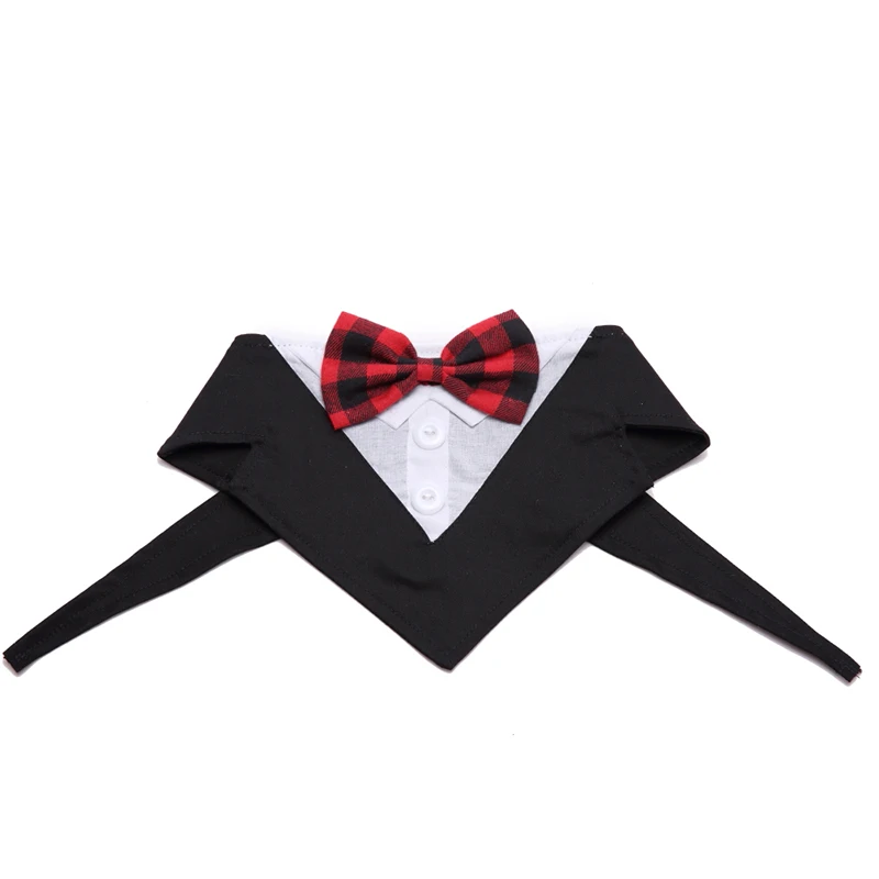 

2019 new dog clothes spring/summer outfit tie pet suit dog wedding tie Pet supplies three Sizes MQSJJ04