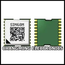 SIM68M SIMCOM GNSS модуль интегрированная gps и ГЛОНАСС система в SMT Тип с высокой чувствительностью MTK навигационный двигатель 5 шт