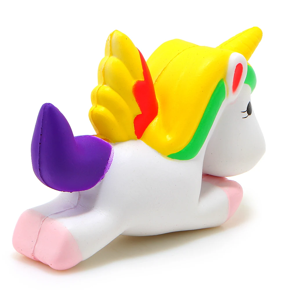 Бесплатная доставка мягкий PU Kawaii Единорог Мягкие игрушки Ароматические