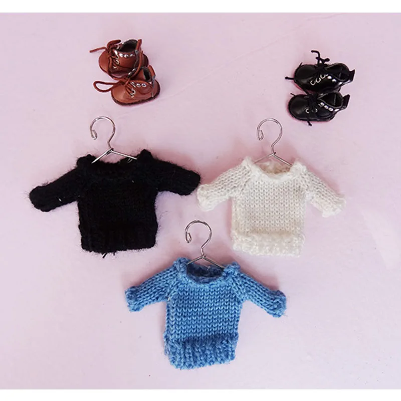 OB11 Одежда для куклы свитера для кукл 3 цвета штаны для OB11 GSC глина Meijie pig 1/12 аксессуары для куклы BJD Одежда для куклы штаны