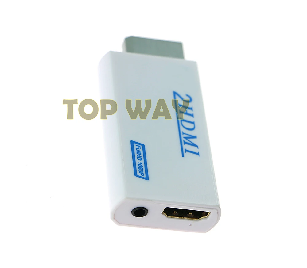  ChengChengDianWan Full HD 720 P 1080 P per Wii a HDMI Converter per Adattatore Wii2HDMI 3.5mm Uscit