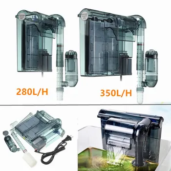 

2w/2.5w Aquarium External Filter Remove Oil Fish Tank Noiseless Hanging Waterfall External Filter Aquarium Accessories