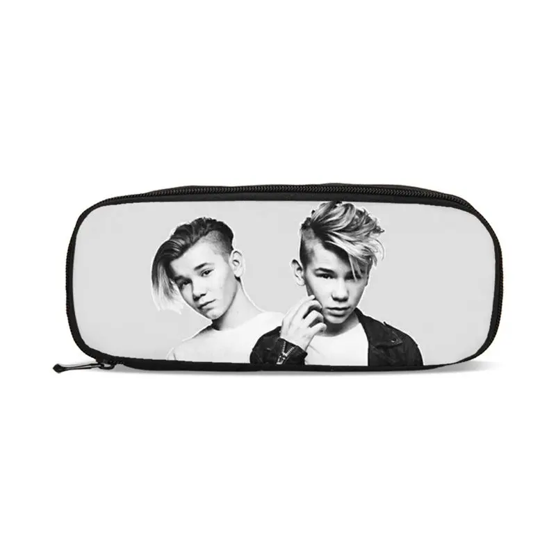 

20 Pcs Wholesal Hip Hop Style Marcus and Martinus Printing Coin Purse Boys Girls Pouch Pen Holder Pencil Bag School Supplies Bag