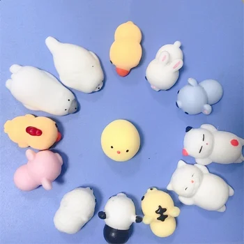 

Mini Change Color Cute Cat Antistress Ball Squeeze Mochi Rising Abreact Soft Sticky Stress Relief Funny Gift Toy