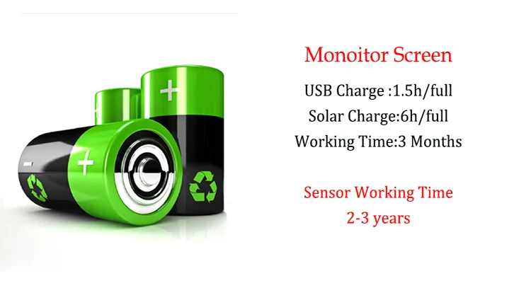 U802 TPMS Solar Wireless Car tire pressure monitor system 18