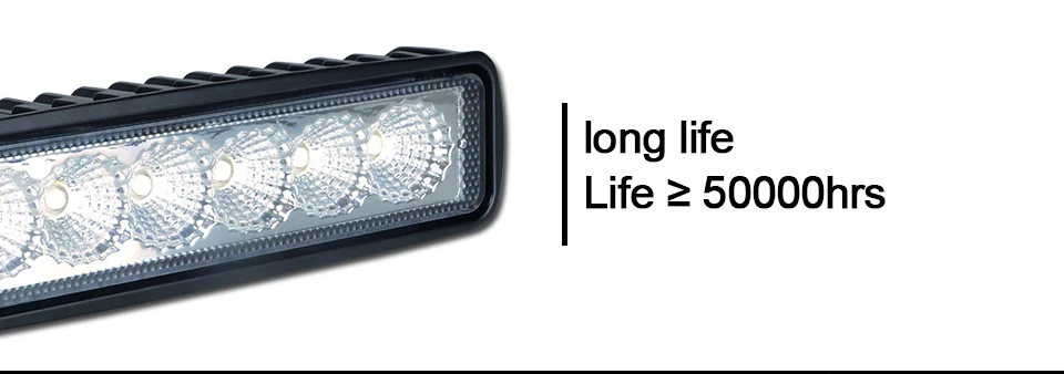 AcooSun 18W Led Working Light 1880LM Auto Truck Offroad Driving Lights DC12V 24V Car Flood Work Lamps IP67 Led Fog Lamp Off Road (7)