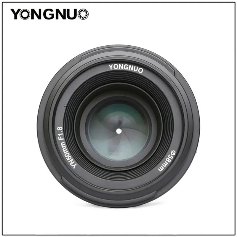  YONGNUO 50mm YN50mm F1.8N Large Aperture Auto Focus Lens For Nikon lens d5300 d3400 d7200 d3100 d32