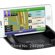 Мудрый Путешествия многофункциональный резиновые противоскользящие приборной панели автомобиля Нескользящая Мат Магия Sticky Pad для iPhone PDA MP3 /4 черный