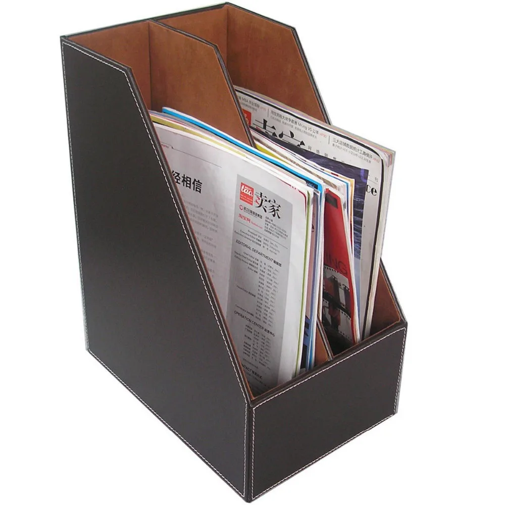 Office Accessories Desktop Organizer 6 Piece/Set Stationery Pen Pencil Holder Sticky Note Box Tissue Case File Rack