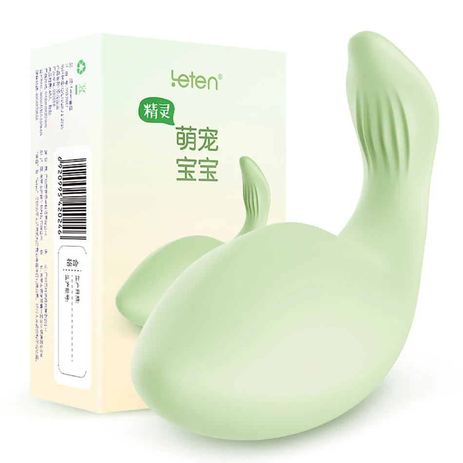 Leten силиконовый перезаряжаемый беспроводной вибратор Kegel вибрирующий яйцо