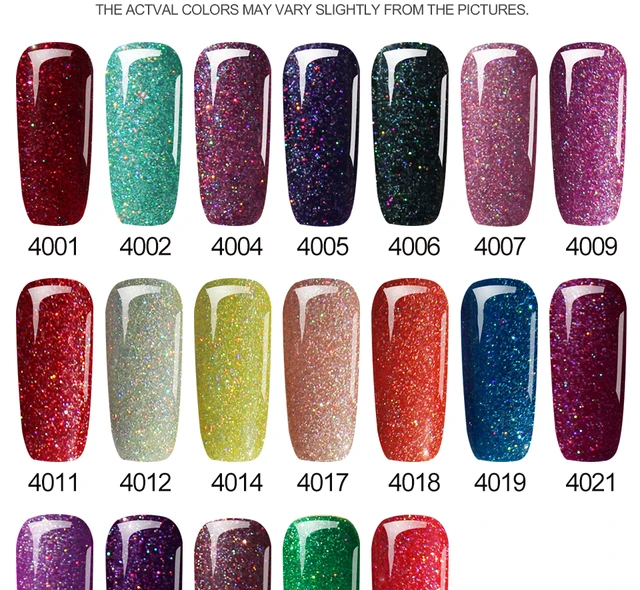 Bukio Beauty zestaw do manicure Glitter neonowy żelowy lakier do paznokci lampa Uv do lakieru żelowego Semi Permanent 7ml żel do paznokci gorący sprzedawanie Nail Art -