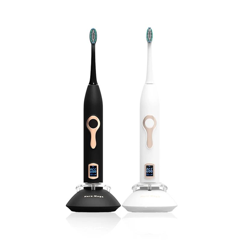 

Intelligent LCD Sonic Electric Toothbrush IPX7 Maglev Induction Third Gear Adjustment Intelligent Whitening Toothbrush