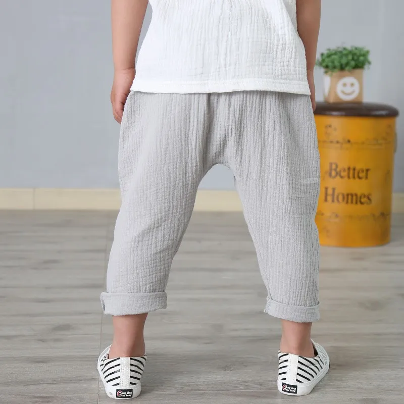 Boys Pants Linen Pants 1-6year Kids