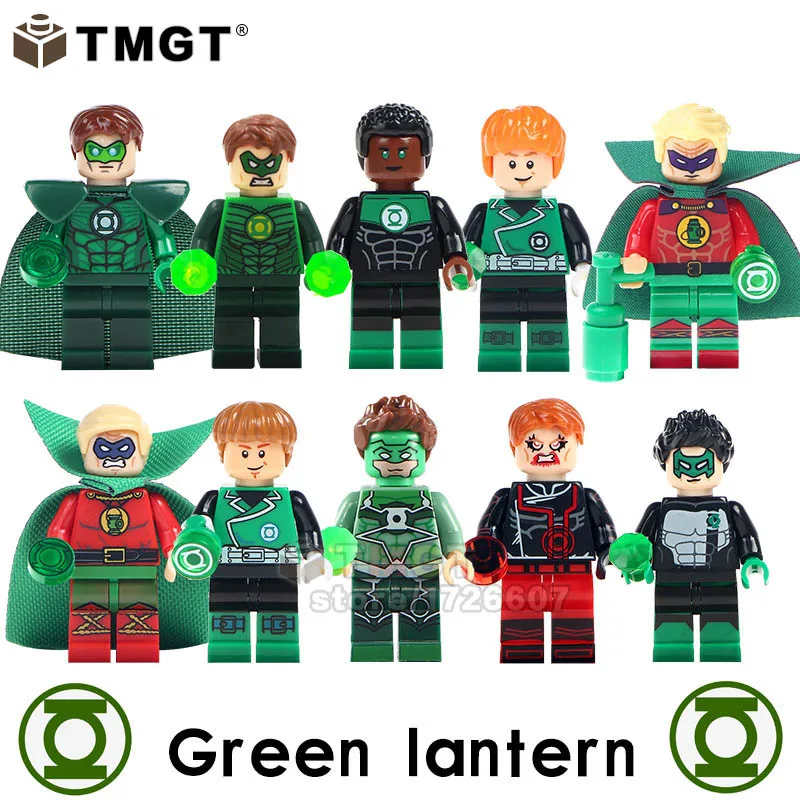 

TMGT Single Sale DC Super Hero Hal Jordan Green Lantern Parallax Spectre Action s Building Blocks Bricks Kids Gifts Toys